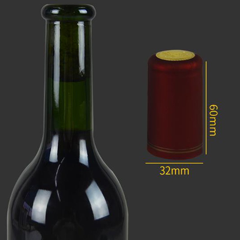 10pcs Tutup Botol Wine Bahan PVC Untuk Pesta