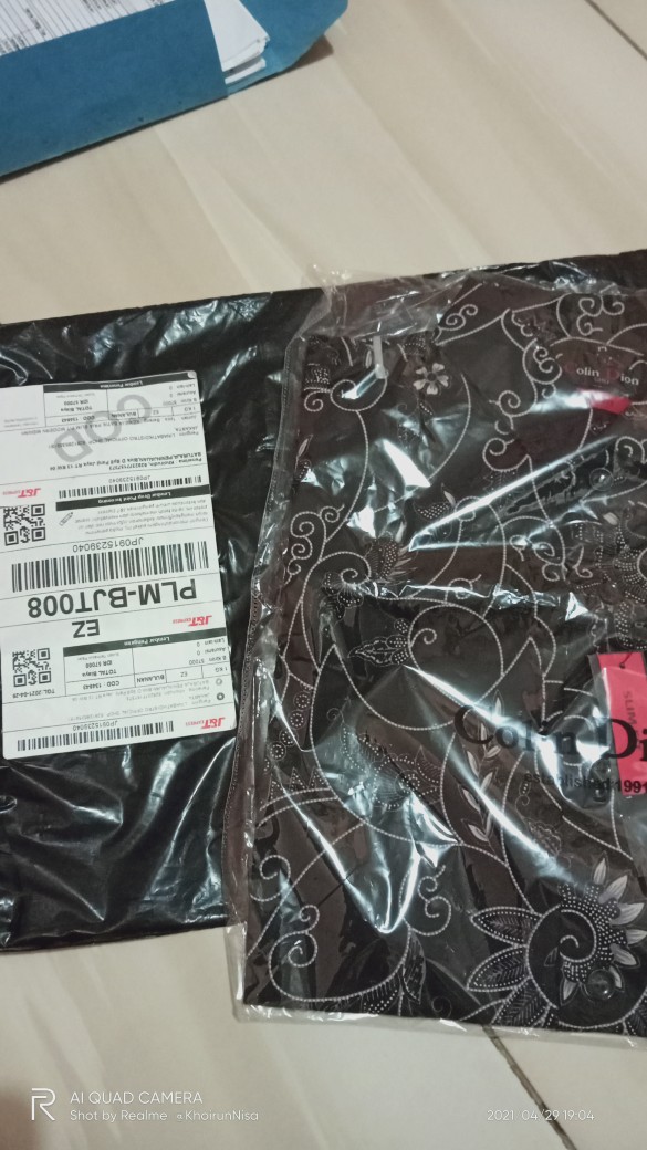 Kemeja Batik Pria Slim Fit Modern Mewah Lengan Pendek Slimfit Ob411