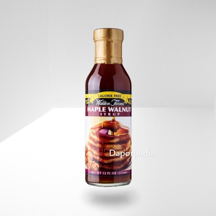 Walden Farms Sirup Maple Walnut Syrup Calorie Sugar Free 355ml