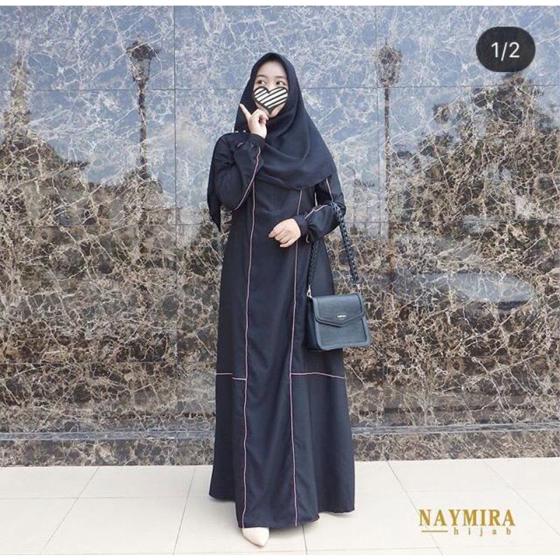 Ayudia dress, Gamis Harian, Gamis Adem