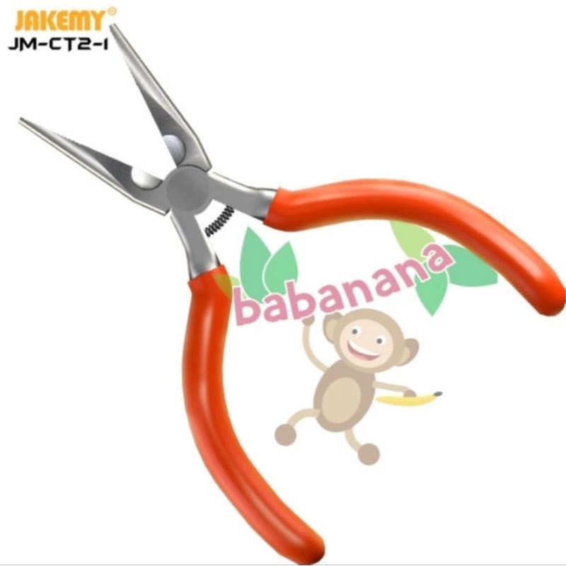 Jakemy JM-CT2-1 tang lancip 5inch cutting pliers potong mini