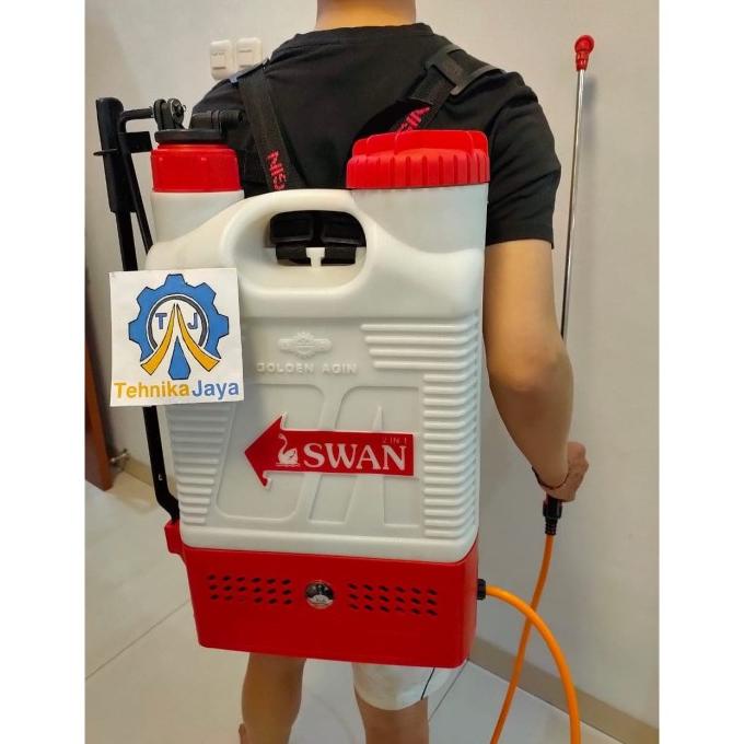 Sprayer Swan MTB-16 Elektrik Manual 16L Sprayer 2in1 alat semprot hama termurah