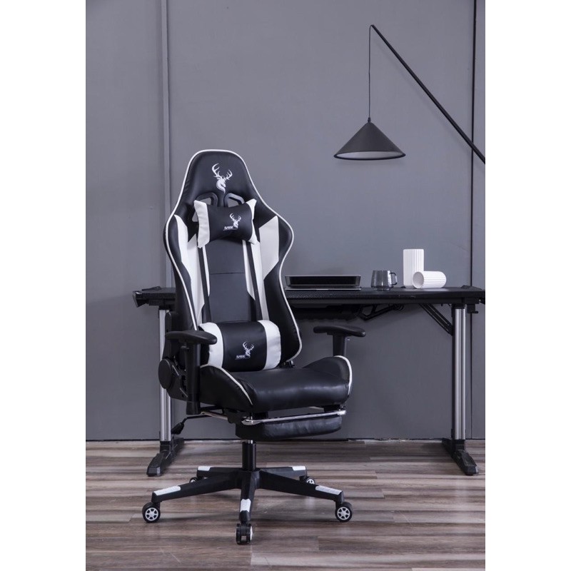 GAMING CHAIR SAGE SG-168 WITH FOOTREST KURSI GAMING