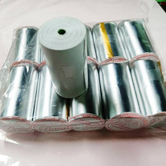 

Thermal Paper 57x30 PUMA (Black) /Kertas Struk Thermal 57/56x30 PUMA