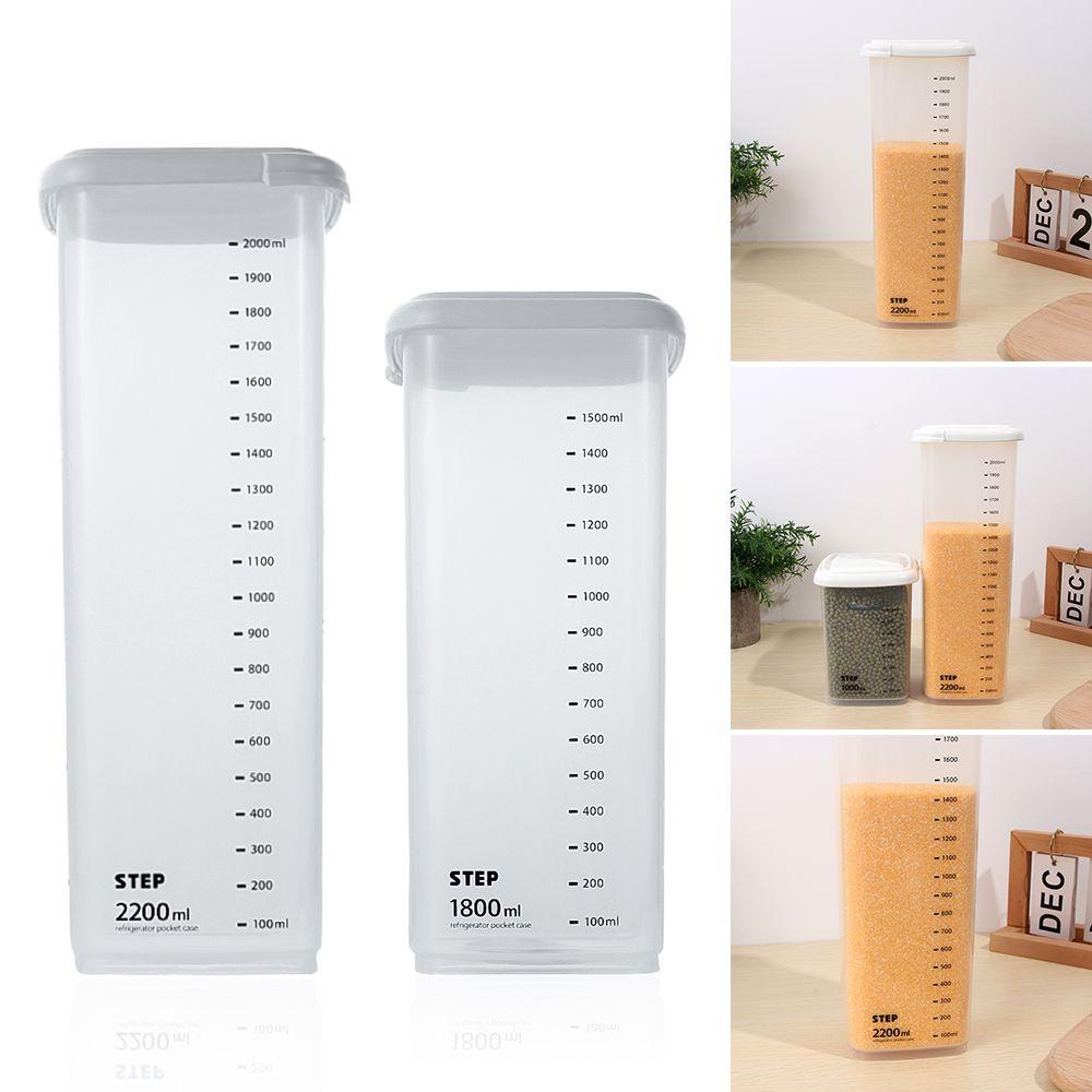 TOP Sealed Can Kotak Penyimpanan Perlengkapan Dapur Kering Kedap Udara Kontainer Makanan