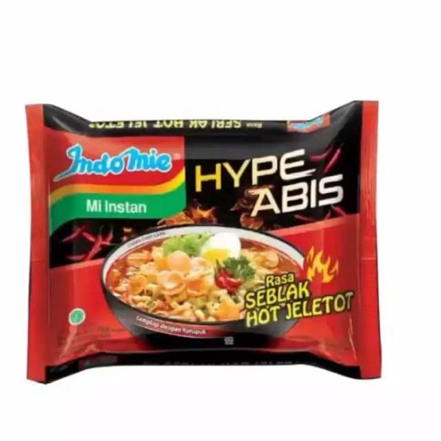 

Indomie Instan seblak hot jeletot