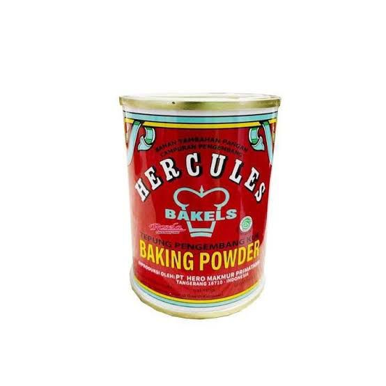 

Hercules Baking Powder Double Acting 110gr ( KALENG )