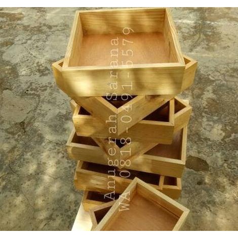 

[COD] 30x40cm kotak seserahan kayu box hantaran pernikahan jati belanda [COD]