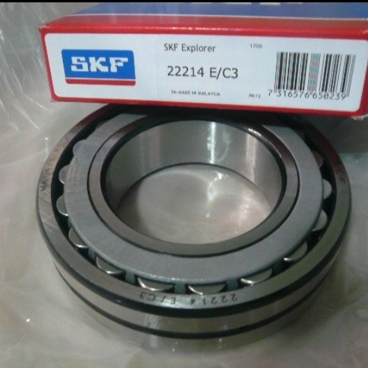 SPHERICHAL ROLLER BEARING 22214 E/C3 SKF ORIGINAL