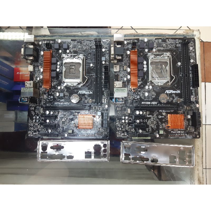 motherboard asrock H110M-HDV / mobo intel LGA 1151