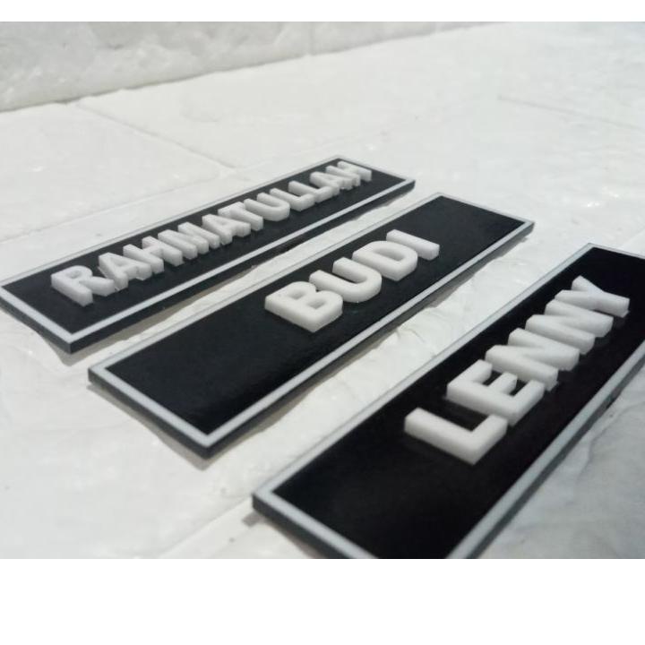 

Oke Price.. NAME TAG TIMBUL EXCLUSIVE