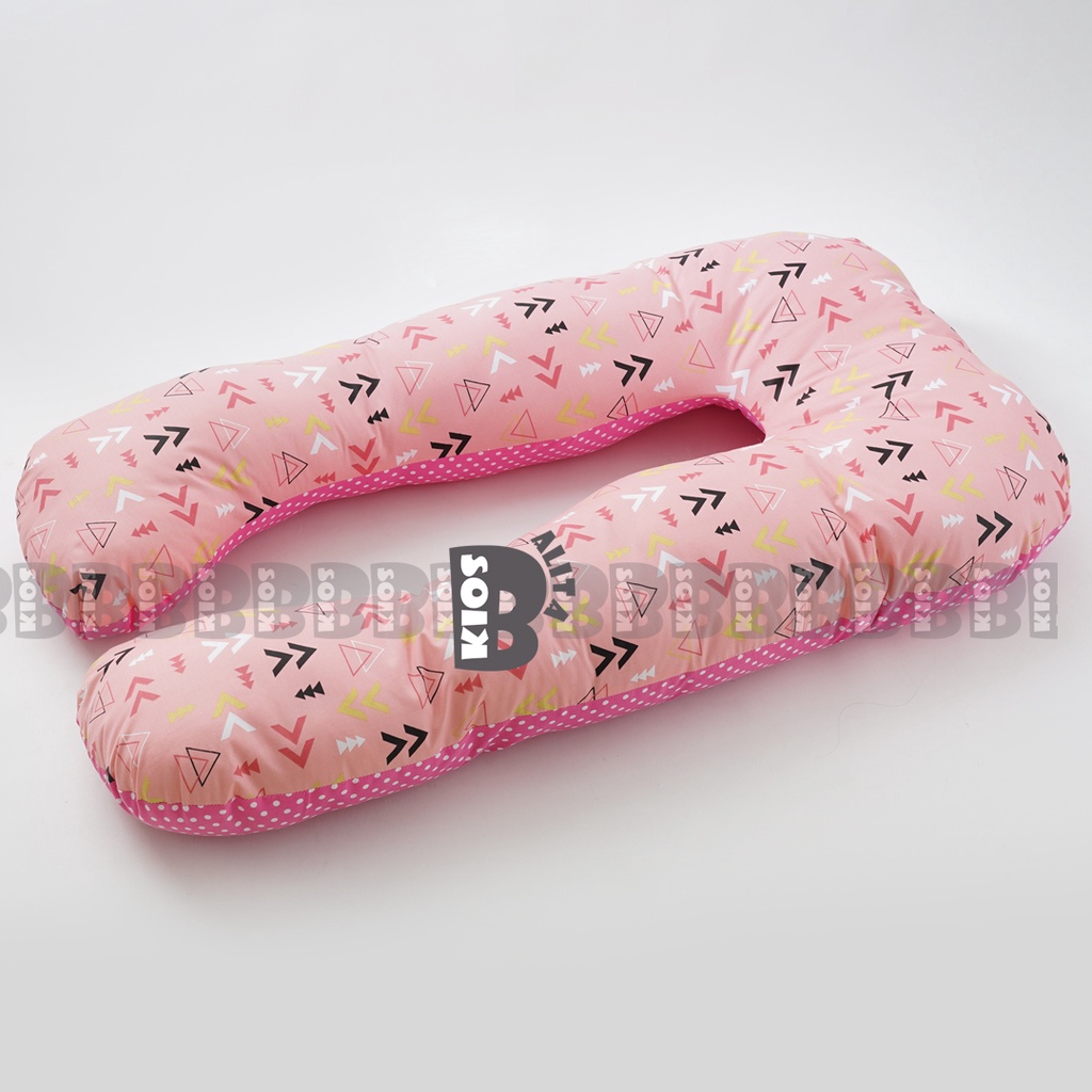 Bantal hamil JUMBO 2 sisi motif UKURAN 120CMX76CM tebal dan nyaman / maternity pillow TERMURAH bisa juga untuk bantal menyusui bayi