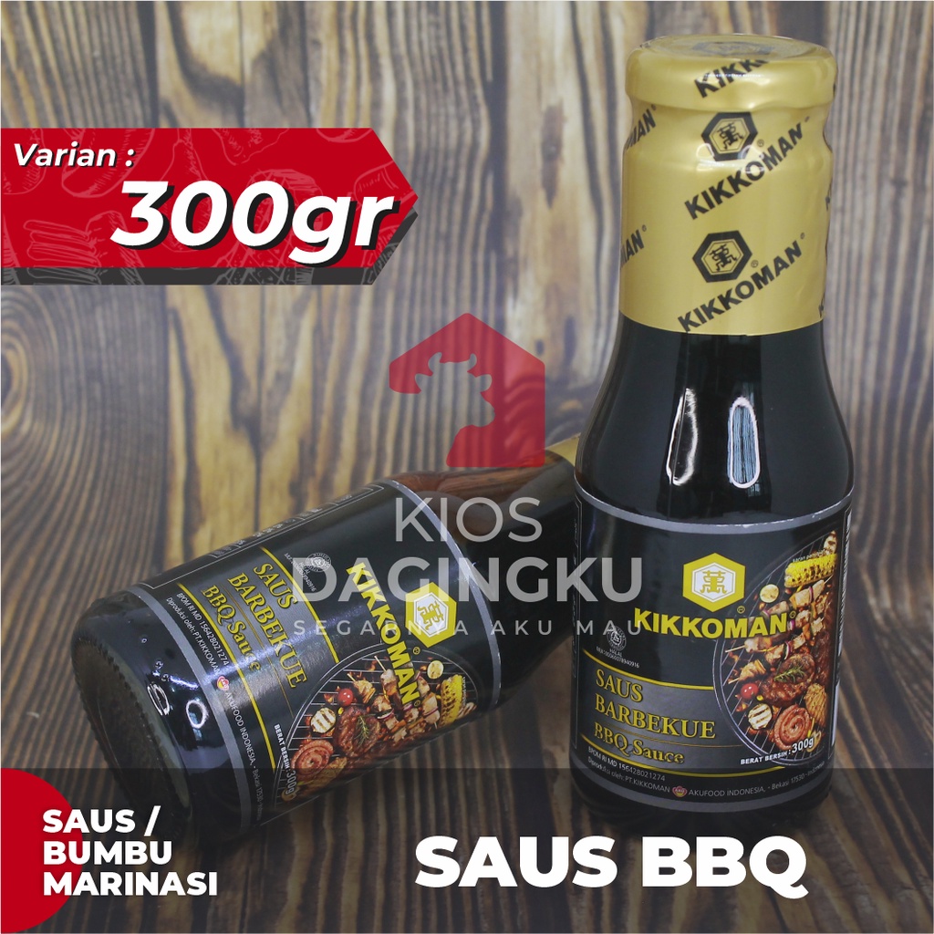 

Saus / Bumbu Marinasi BBQ SAUCE KIKKOMAN @300gram