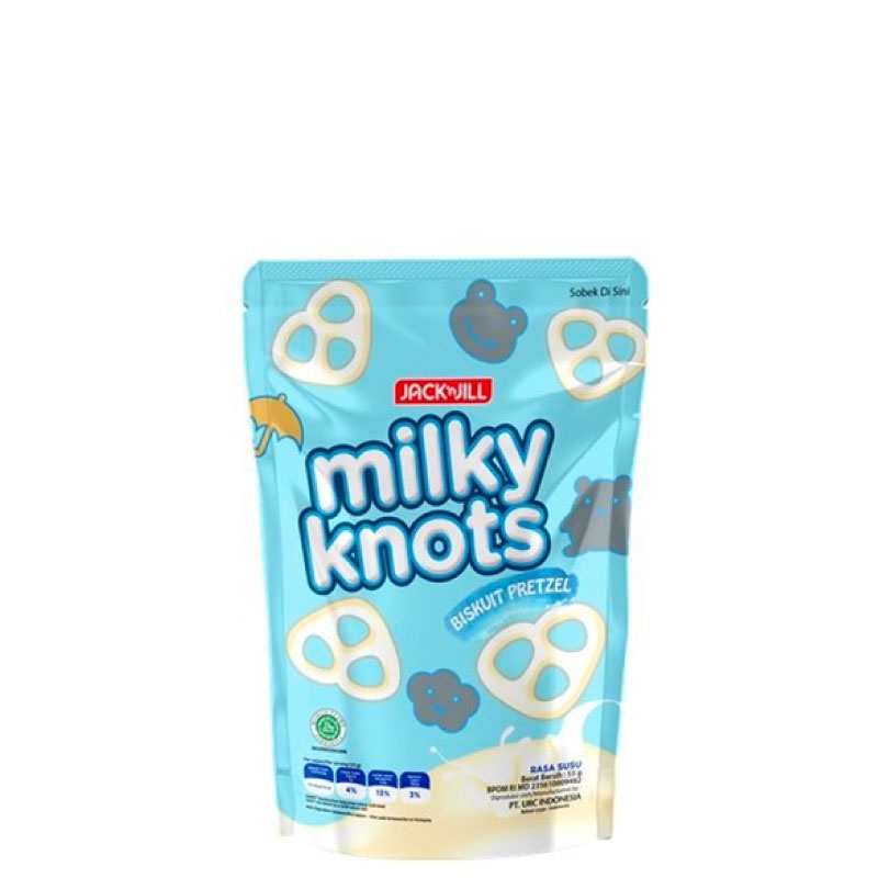 Knots Milky Biskuit Pretzel 55 gr