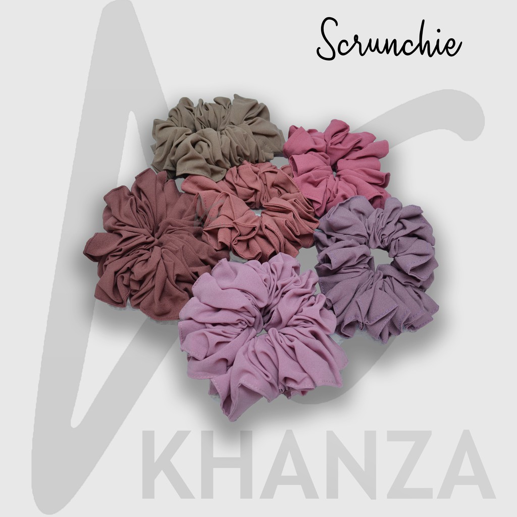 Scrunchie Kunciran Ikat Rambut Cepol Hijab