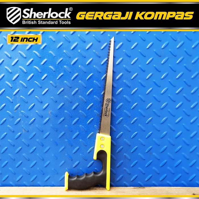 Gergaji Kompas Original Sherlock Gergaji Serba Guna 12&quot; inch