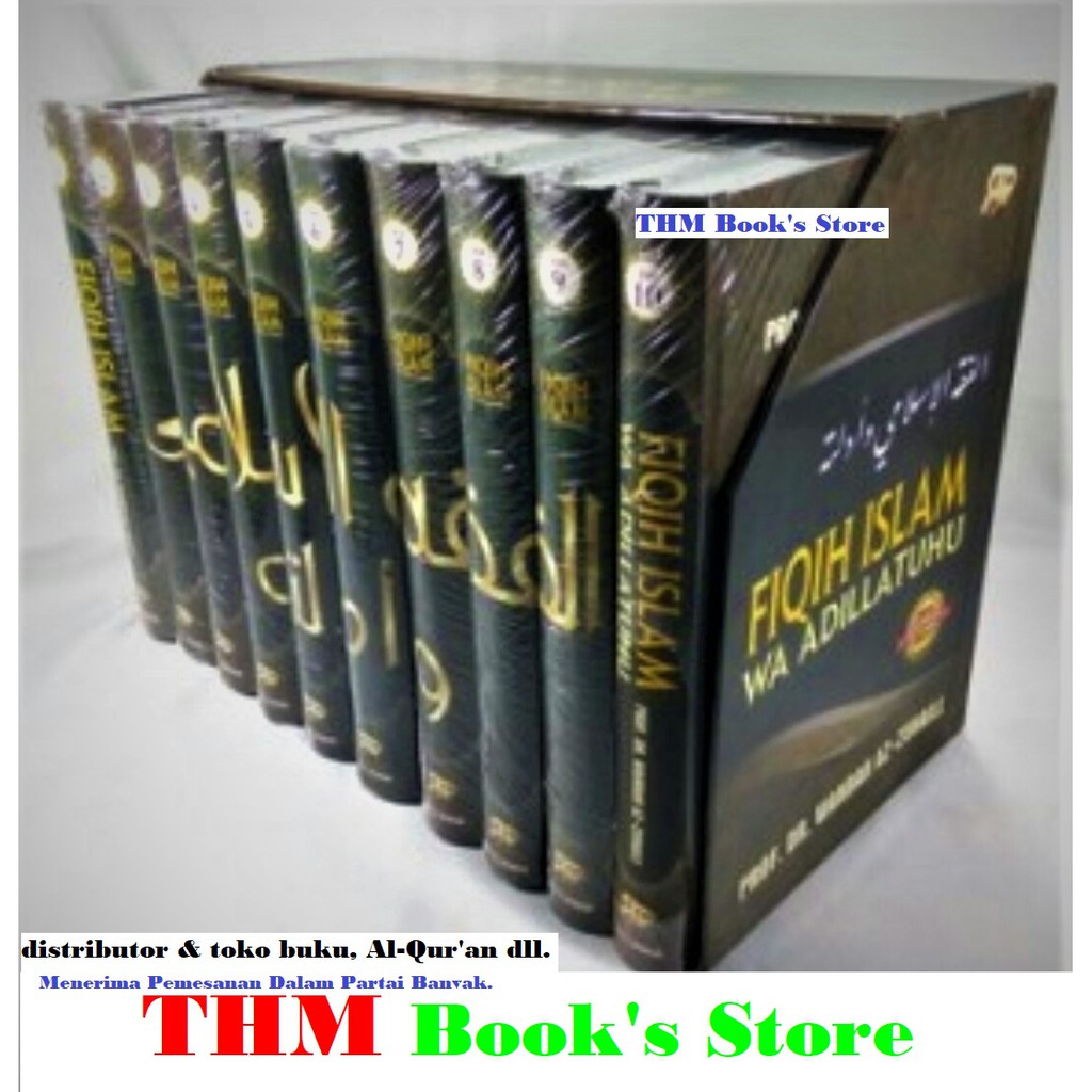Fiqih Islam Wa Adillatuhu Lengkap 1 set 100% Original