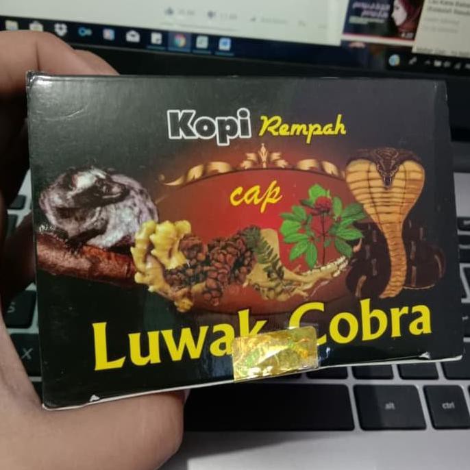 Kopi Rempah Cap Luwak Cobra untuk pria dan wanita