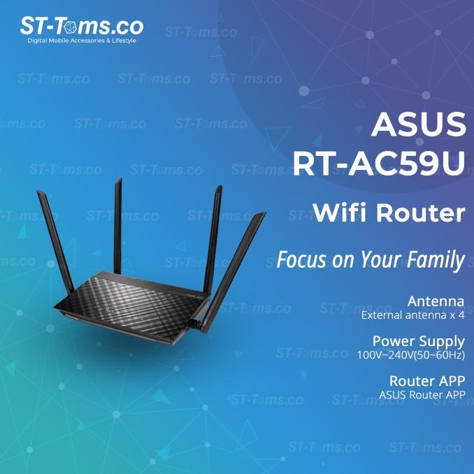 Jual Asus Rt Ac U V Ac Dual Band Gigabit Wifi Router With Aimesh Shopee Indonesia