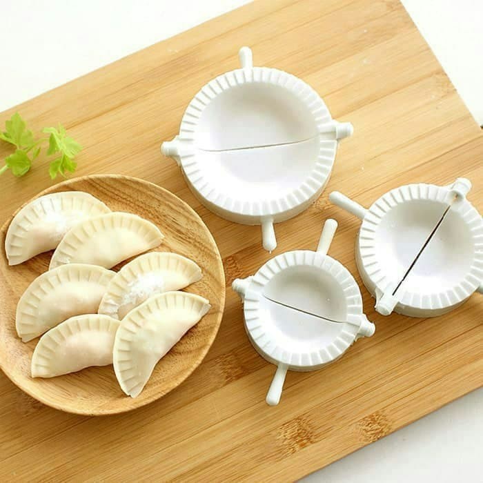 isi 3 pcs cetakan dumpling pastel mold alatbantu membuat gyosa pangsit maker