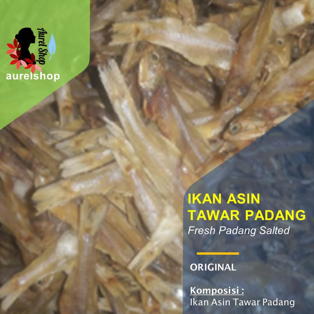 

Ikan Asin Tawar Padang 1 kg