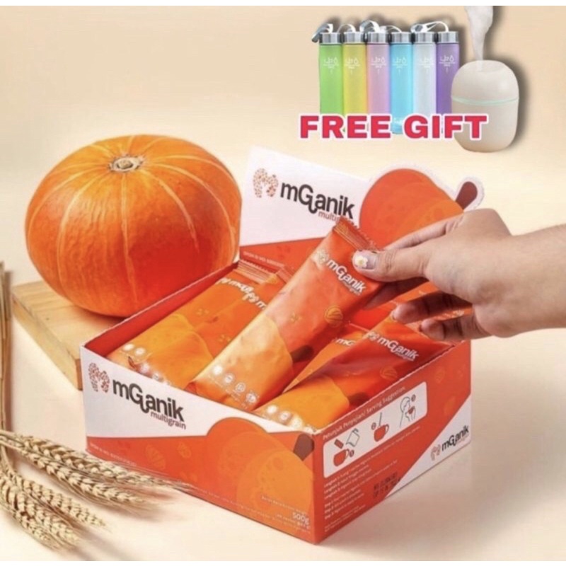 

Mganik Multigrain 500gr-Isi 20 sachet (Free gift)