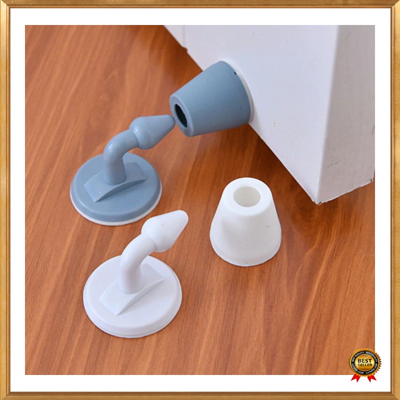 GS8 Penahan Pintu Anti-Collision Door Stopper Plug KAK KAK-888 - White Berkualitas