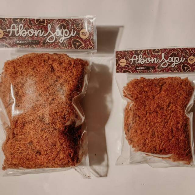 ABON SAPI, SRUNDENG, KRIPIK PARU