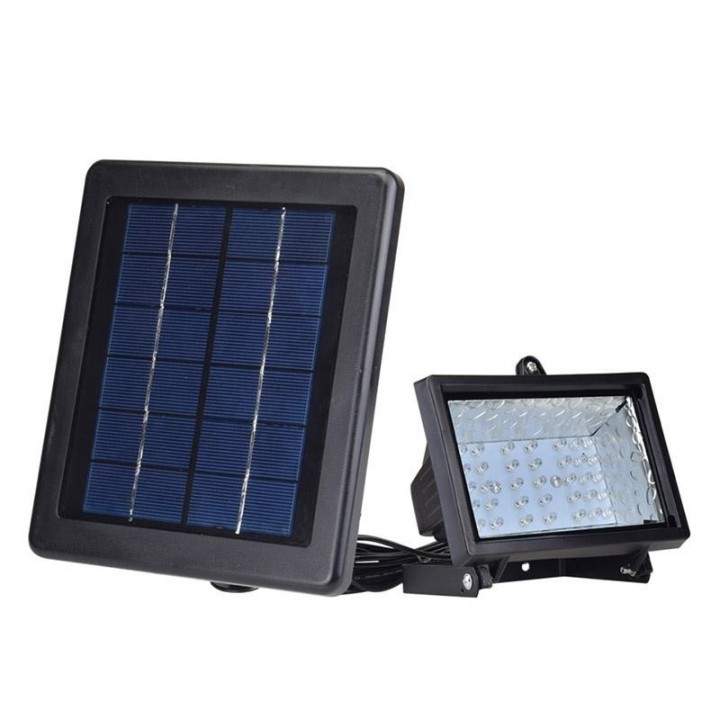 SL-30B - 240 Lumens Waterproof Solar 40 LED Outdoor Garden Spotlight