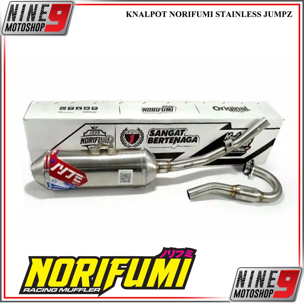 Knalpot Trail Mx Jumpz Klx Crf Pnp Original Norifumi