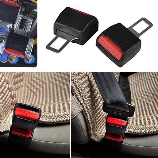 Jual (COD) SEAT BELT BUZZER SEATBELT ADAPTOR SEATBELT STOPPER ALARM