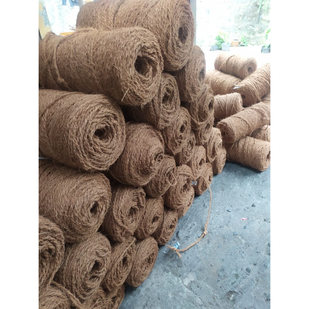 Tali sabut kelapa 8mm roll besar harga lebih hemat