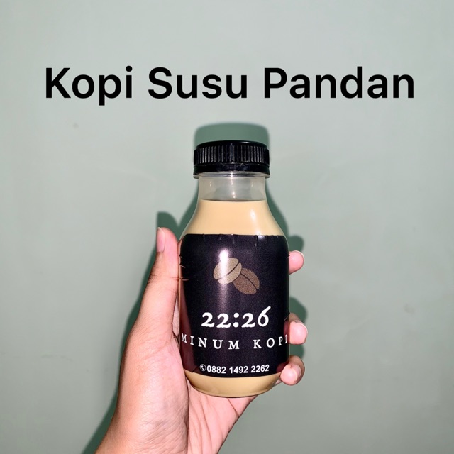 

Kopi Susu Pandan 250ml by 22:26MinumKopi