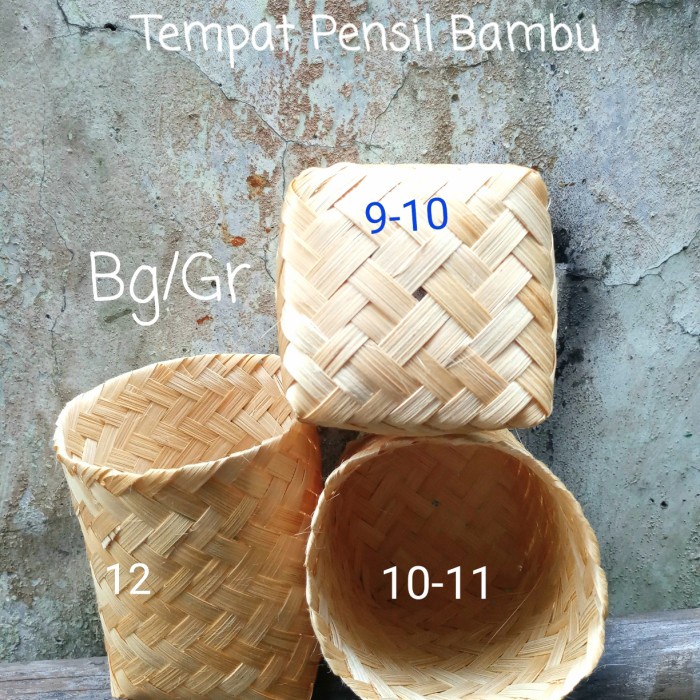 

Bergaransi Tempat Pensil Full Bambu Bagus