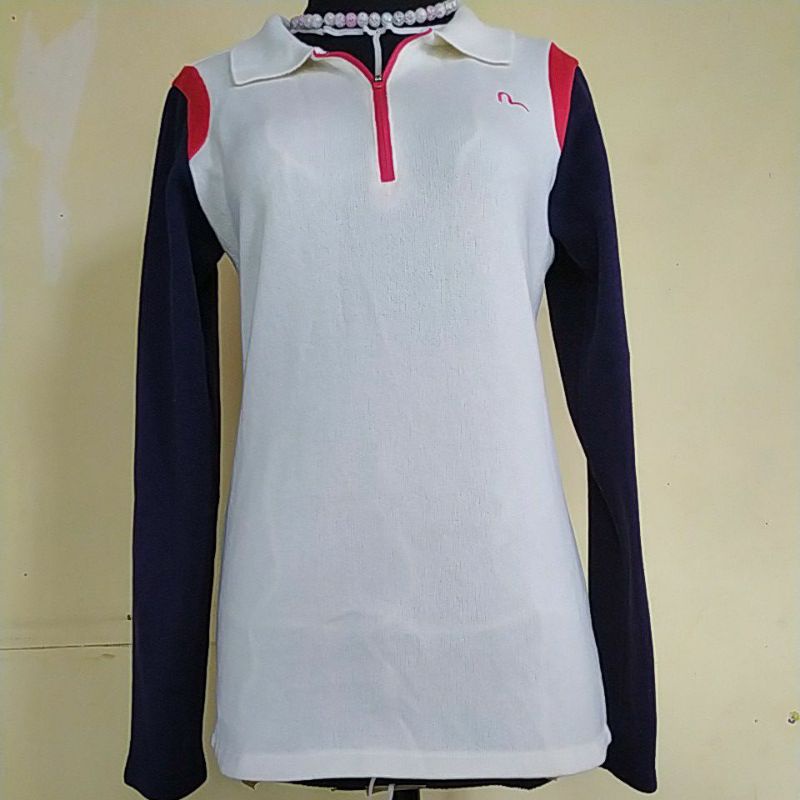 Kaos golf lebgan panjang. EVISU golf. baju golf
