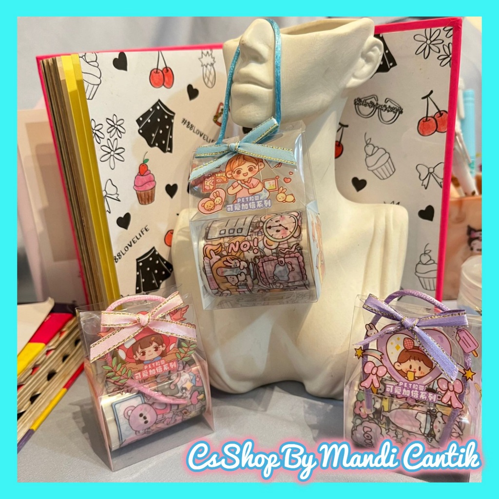 

Paket Washi Tape Box Mika Pita Kode JH-SC Washi Tape Souvenir