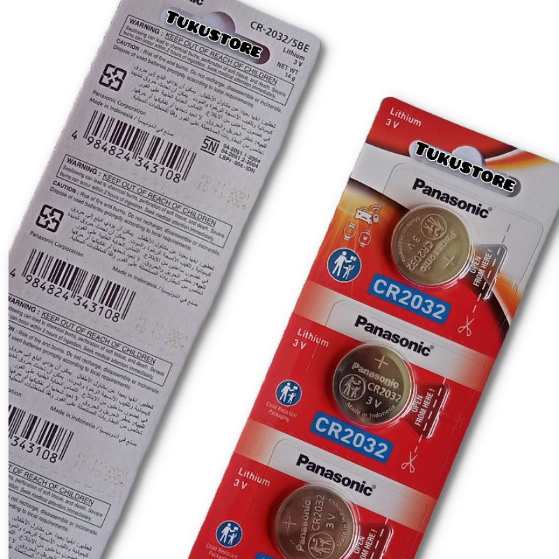 Baterai Remote Kunci Motor Honda VARIO 150 Original Panasonic-2