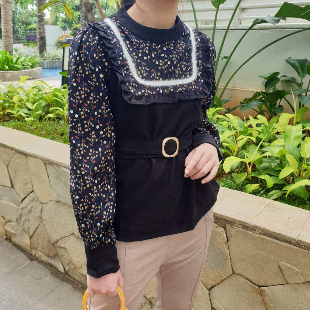 Imanuel Boutique | Blouse Korea Fashion Wanita Import Fit To XL