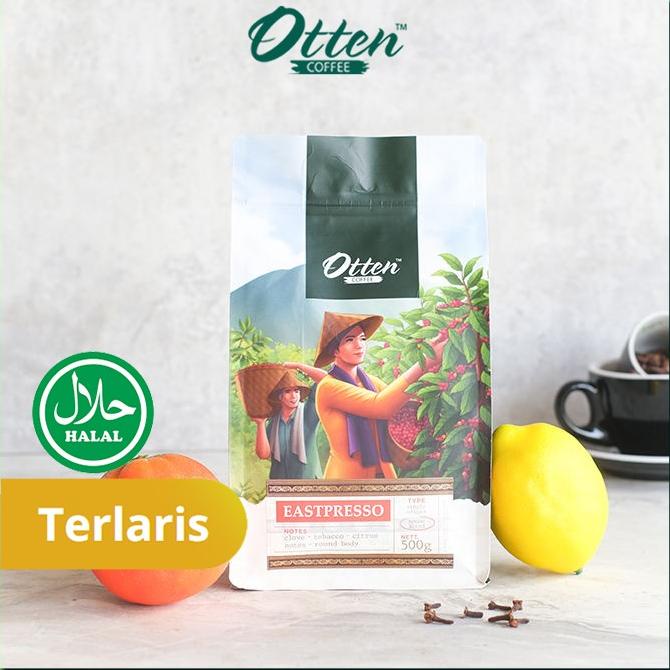 

[ COD ] Otten Coffee Eastpresso 500g | Kopi Espresso Blend BERMUTU Kode 256