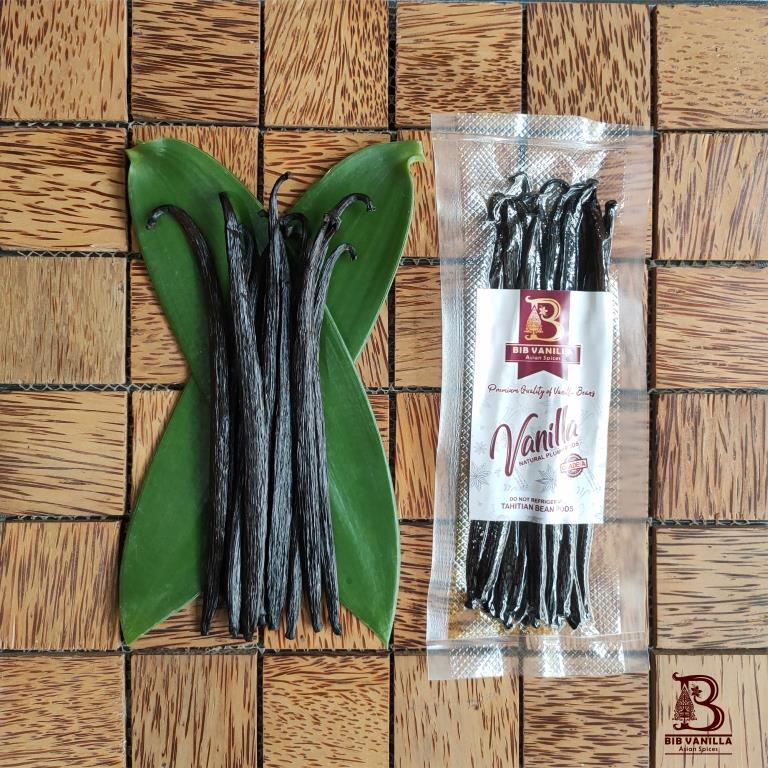 

Vanilla Beans / Biji Vanilla / Tahitensis Grade A 50 gram