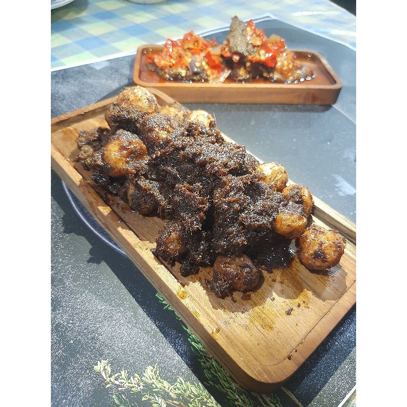 

Rendang 500 gram/Dendeng 500 gram