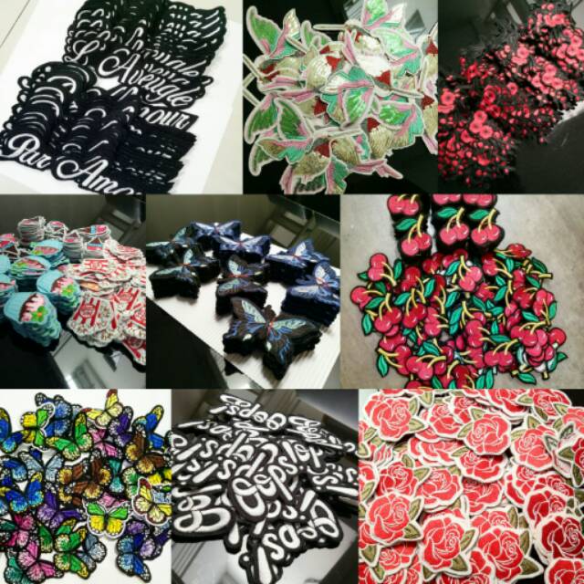 Bordir custom/patch custom/patch/badge/emblem/patches