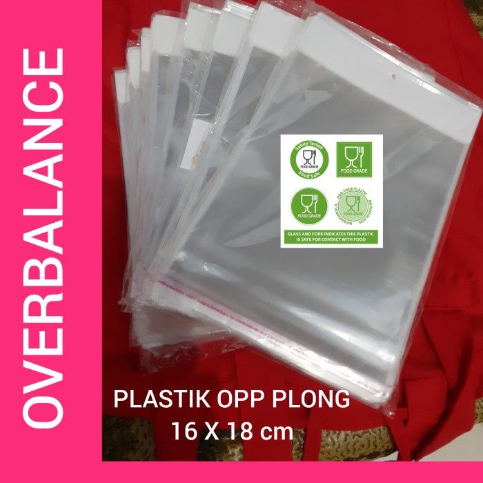 

Ginger- Plastik OPP Plong-Display 16 x 18 cm Masker & Aksesoris