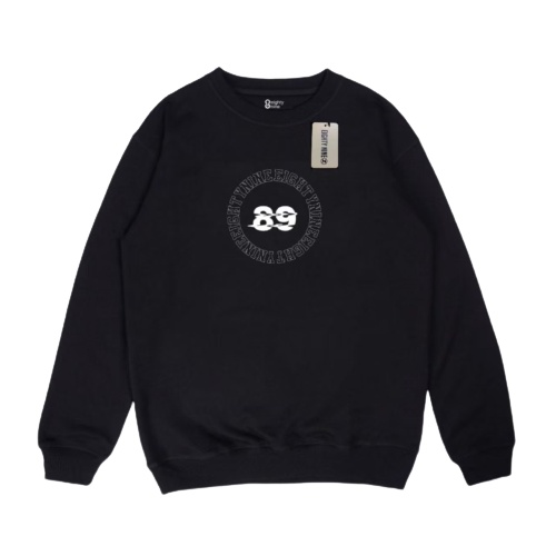 Sweater Crewneck Eightynine Black Edition Sablon | Good Brand And Quality Fashion Wanita Pria