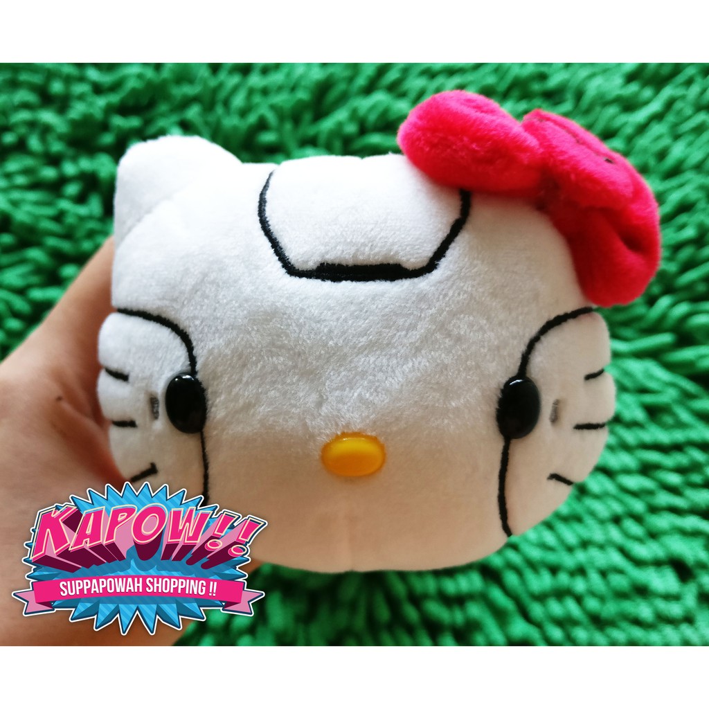 

hello kitty robot plushies pencil case-tempat pensil alat tulis kitty original
