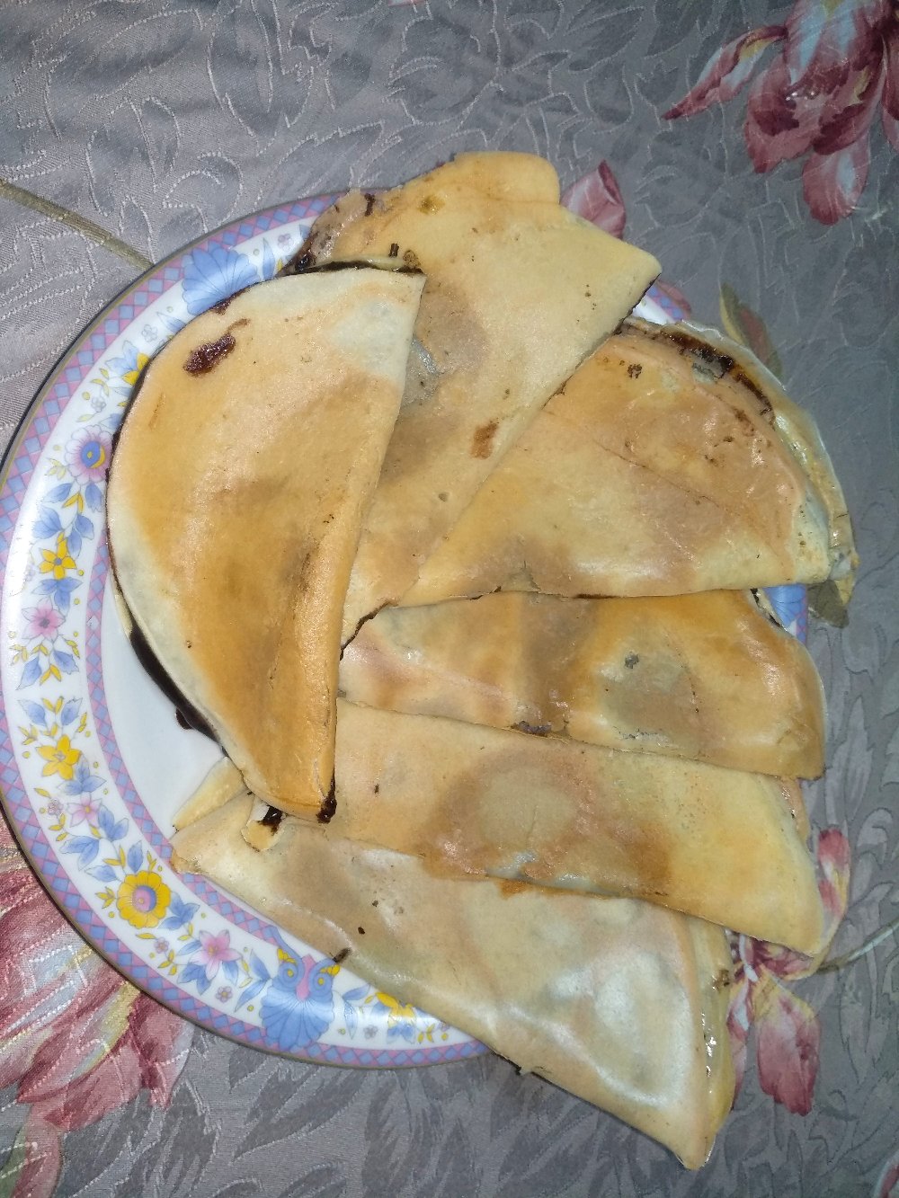 Crepes Pan / Wajan Teflon Datar Gagang / Crepes Maker - 18cm