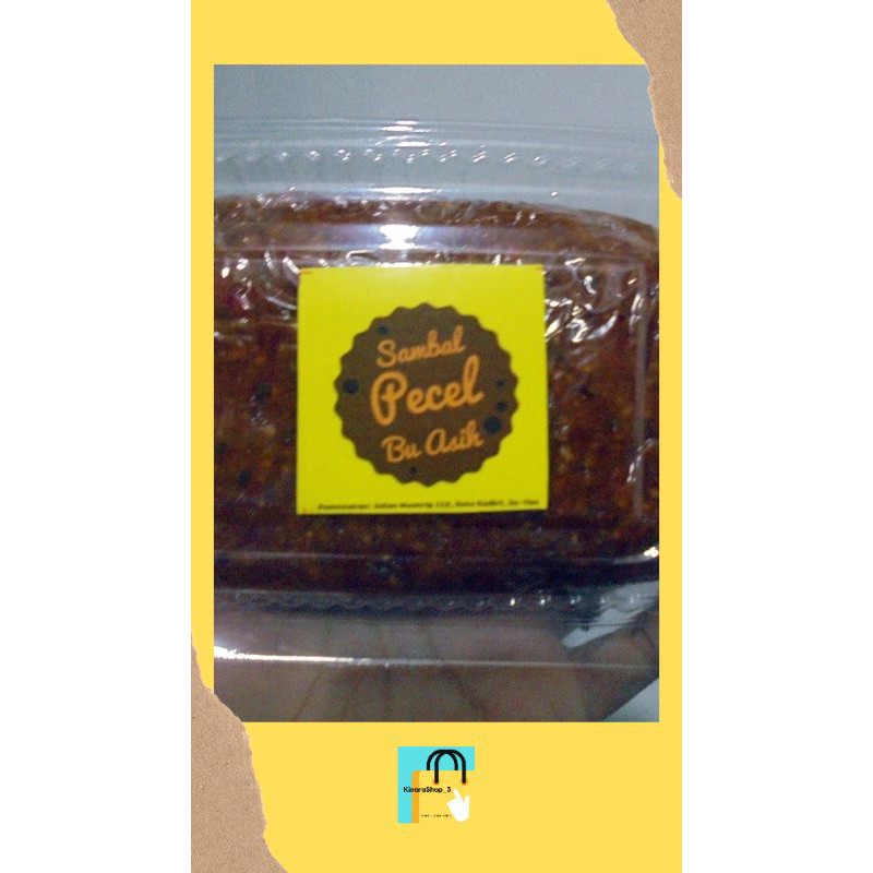 

Sambal Pecel Khas Kota Kediri 1/2 kg