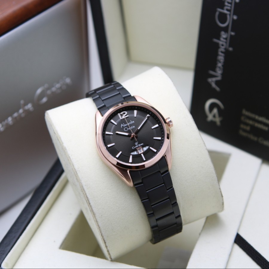 JAM TANGAN WANITA ALEXANDRE CHRISTIE AC 8679 RANTAI ORIGINAL GARANSI RESMI 1 TAHUN