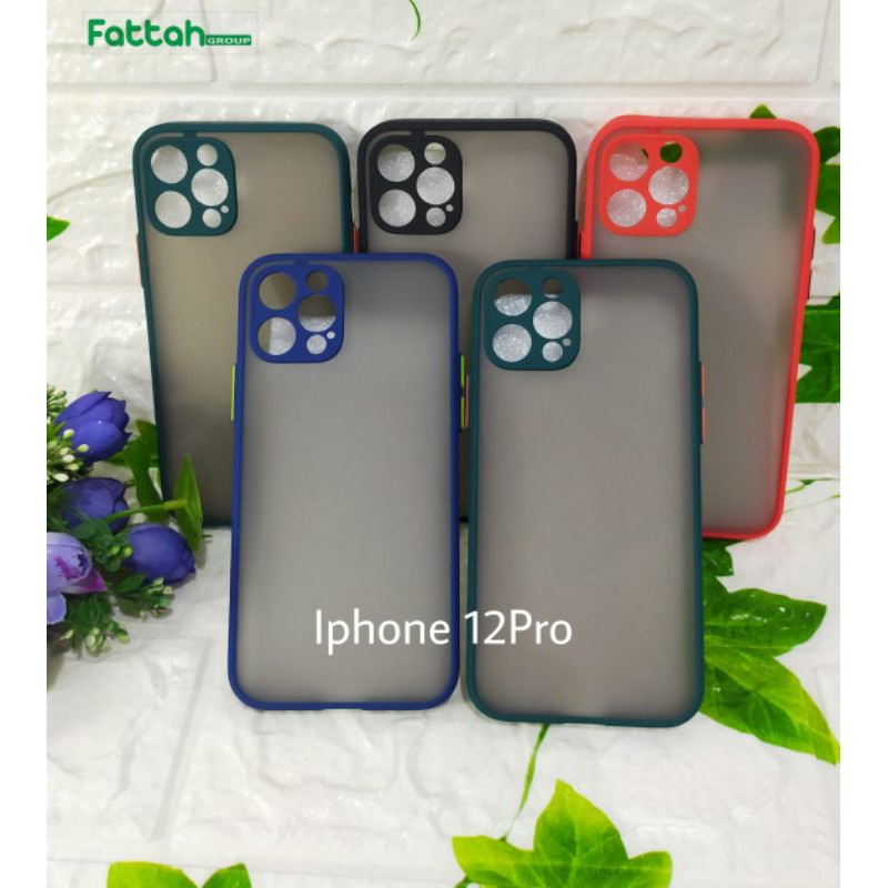 Case Fuze Dove Iphone 12 Pro Anti Glare Casing Frosted Pelindung