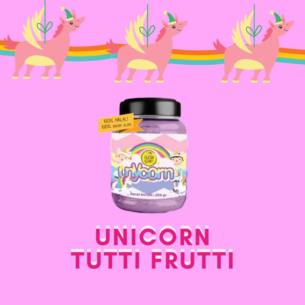 

UNICORN TUTTI FRUITTI @GLOSSNACKS